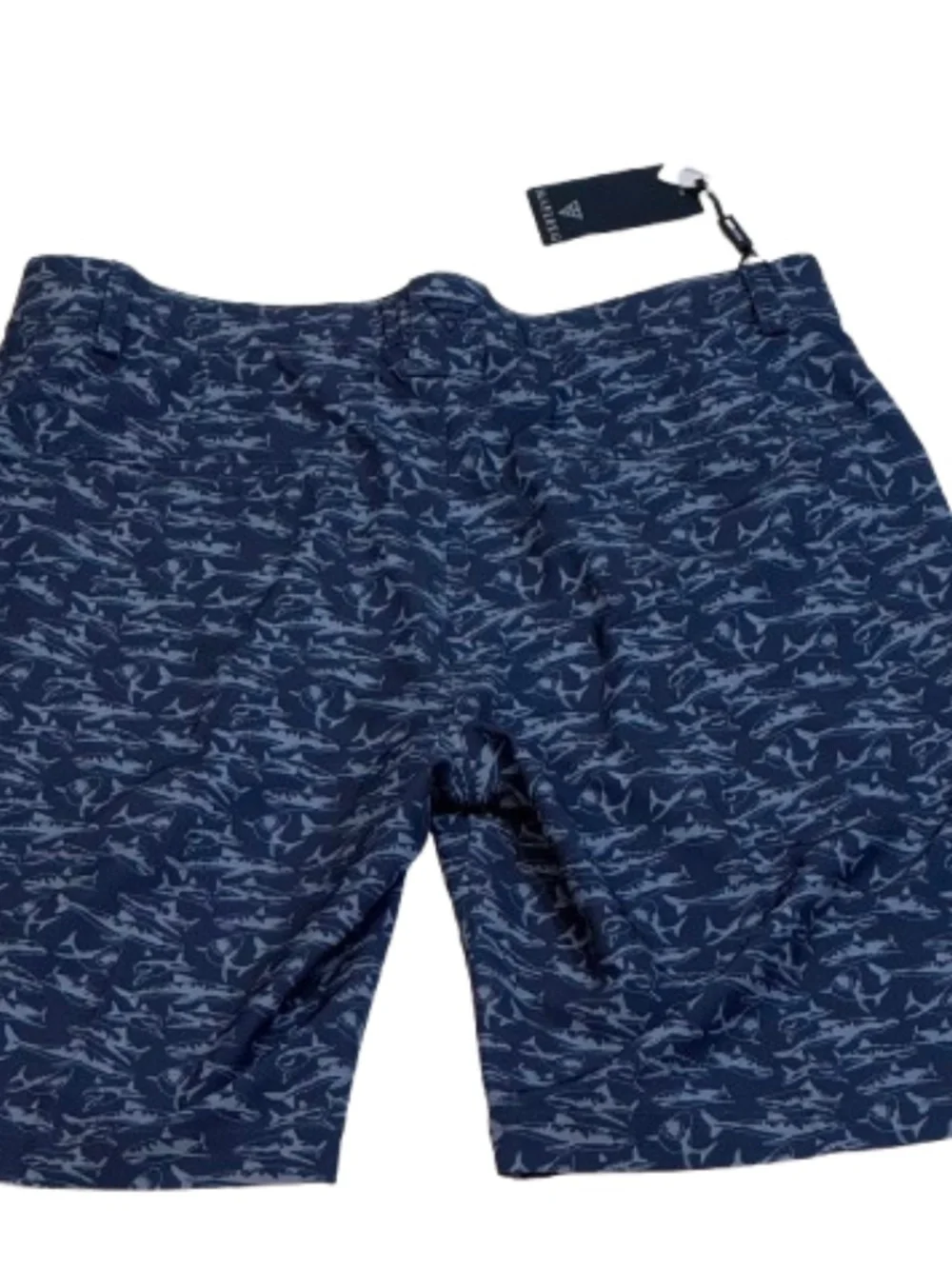 NWT Men's Maelreg Proflex Performance Golf Shorts w Shark Print Size 32 MGGS005 - Picture 2 of 10